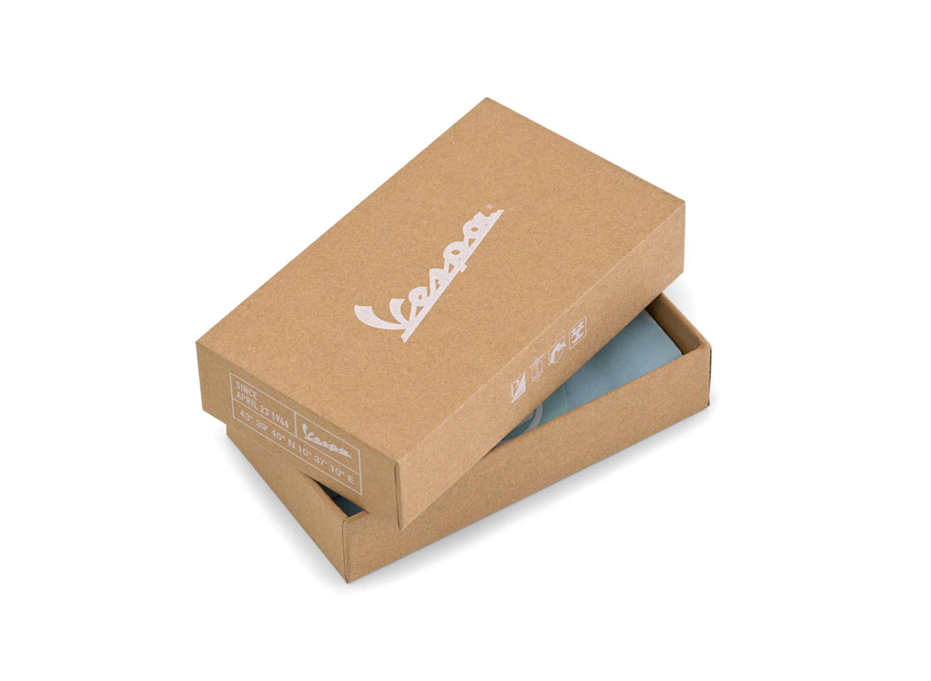 Vespa Schlüsselanhänger Origin grün