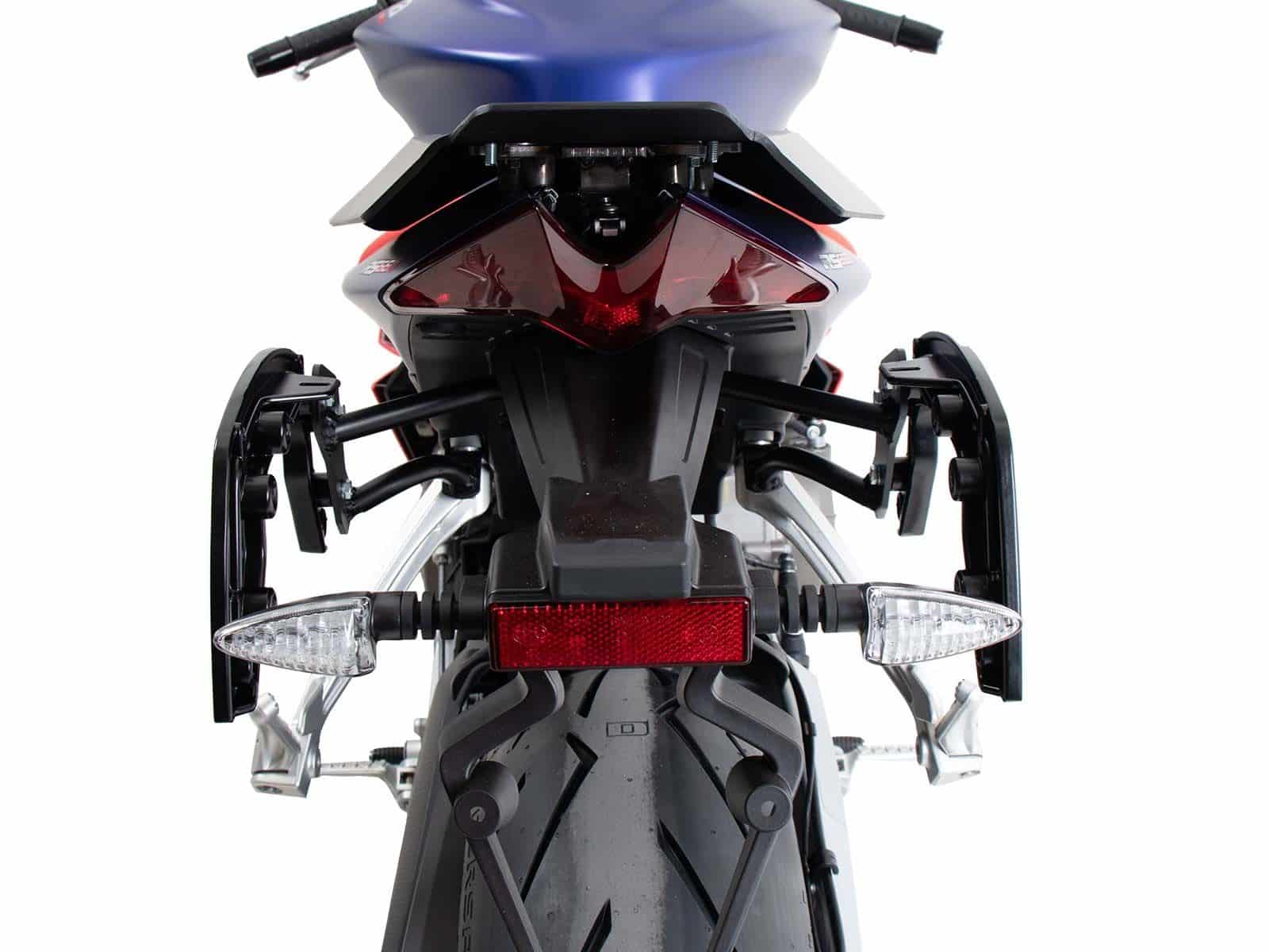 C-Bow Seitenträger schwarz für Aprilia Tuono 660 (20-21) / RS 660 (20-24) Hepco & Becker