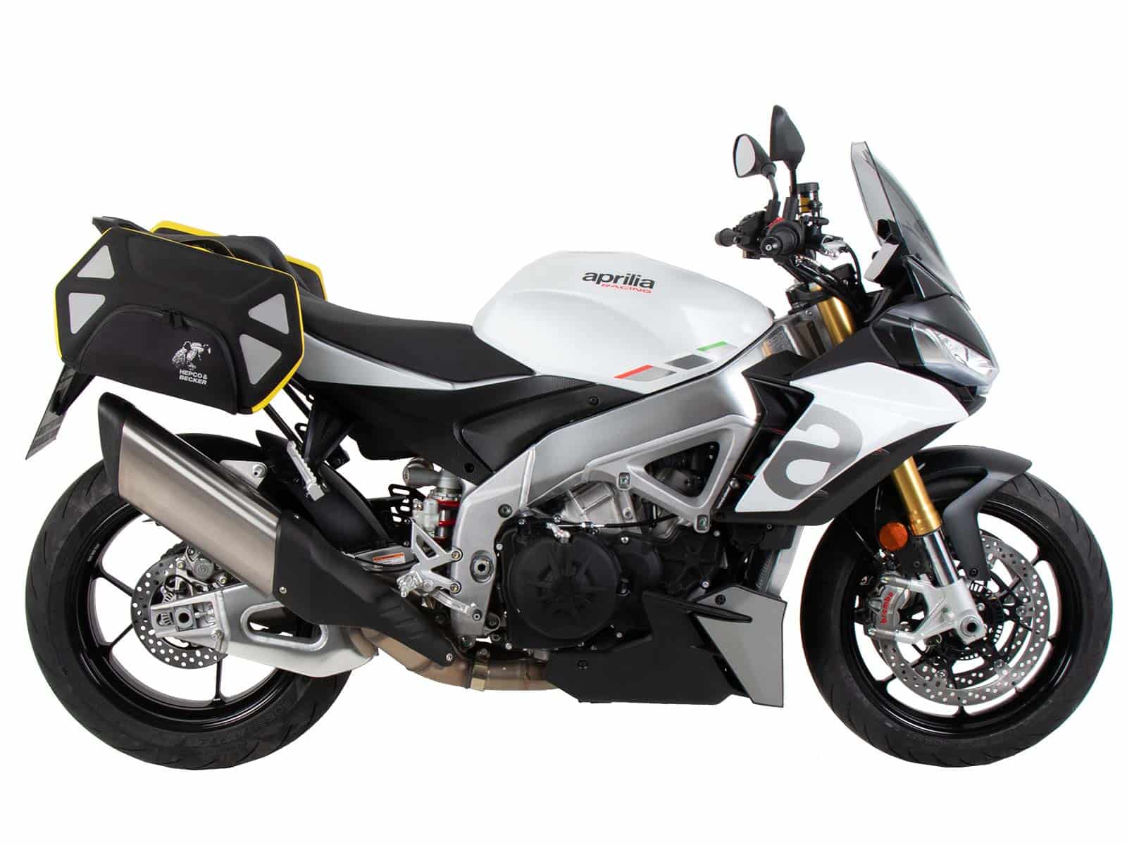 C-Bow Seitenträger schwarz für Aprilia Tuono V4 (21-24) Hepco & Becker