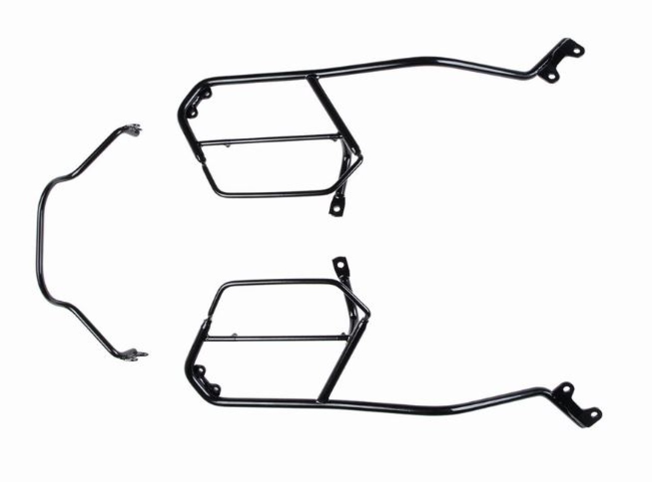 Seitentaschenträger schwarz für Moto Guzzi V7 850 Stone /Special /Sport (25-)