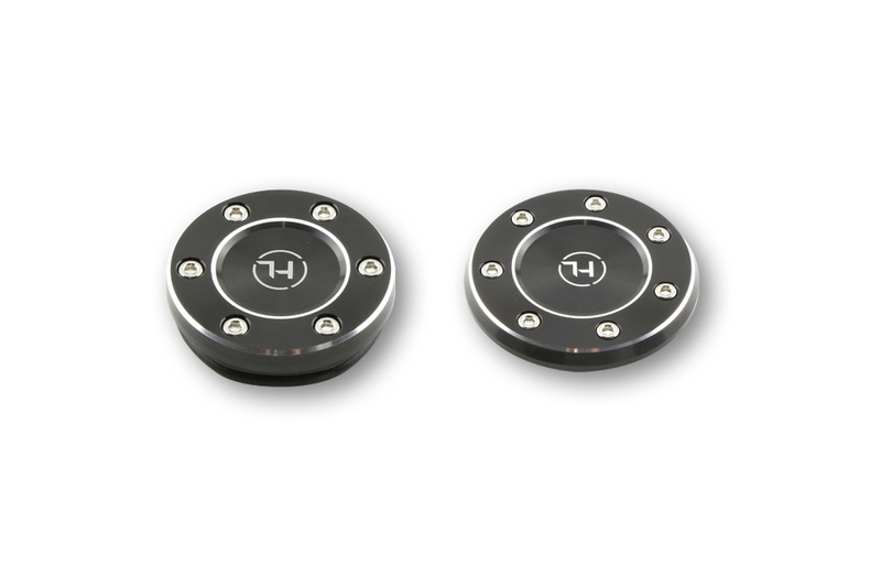 HIGHSIDER pro Abdeckkappen Schwarz Set B, 2 Stck, Für BMW