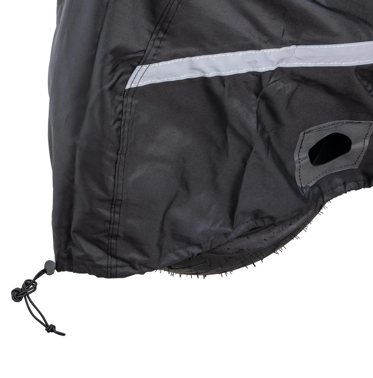 Faltgarage Outdoor PREMIUM 2.0 für Vespa ET2/​ET4/​LX/​LXV/​S/​Primavera/​Sprint, Größe L, schwarz