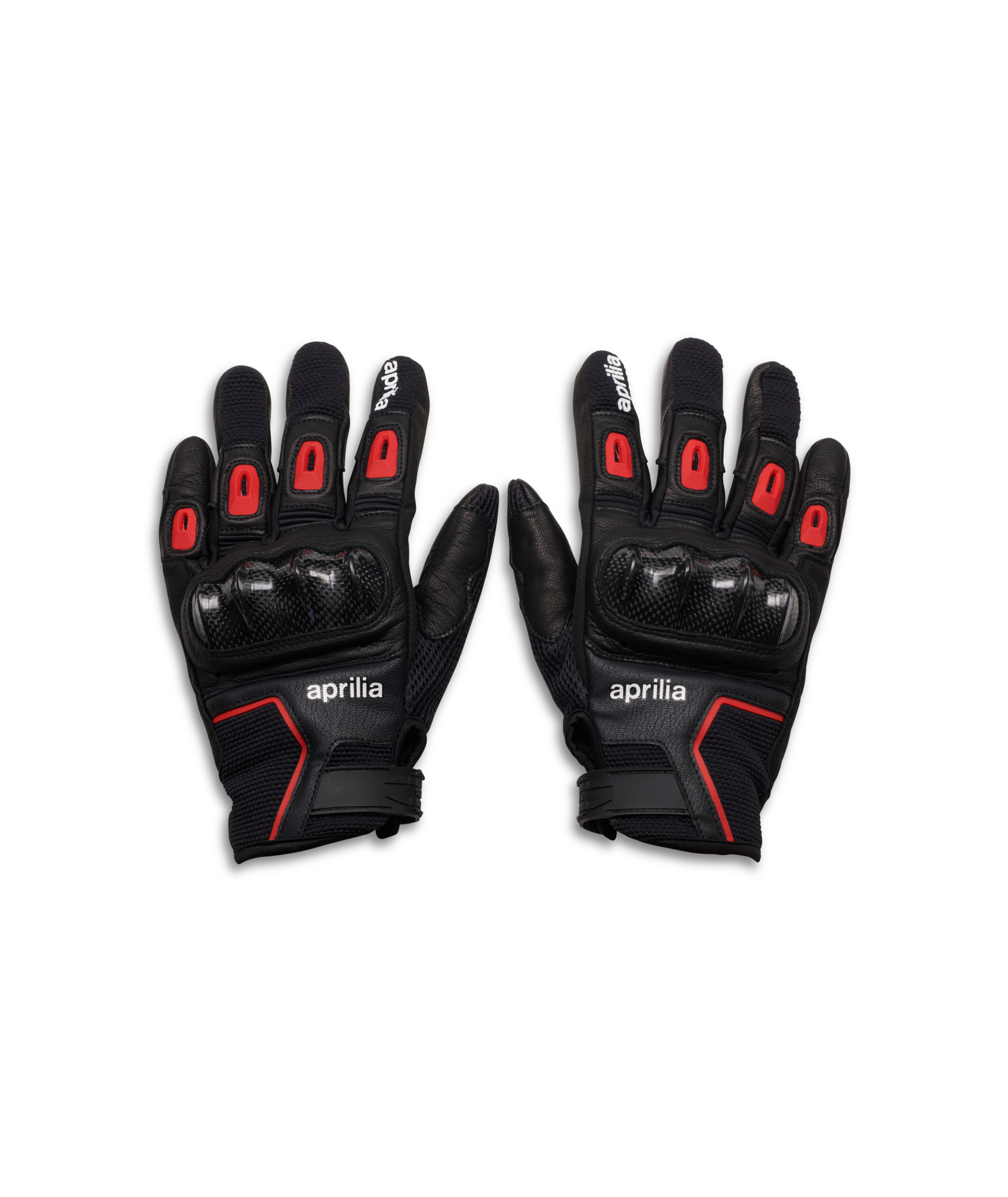 Aprilia Handschuhe Herren schwarz rot