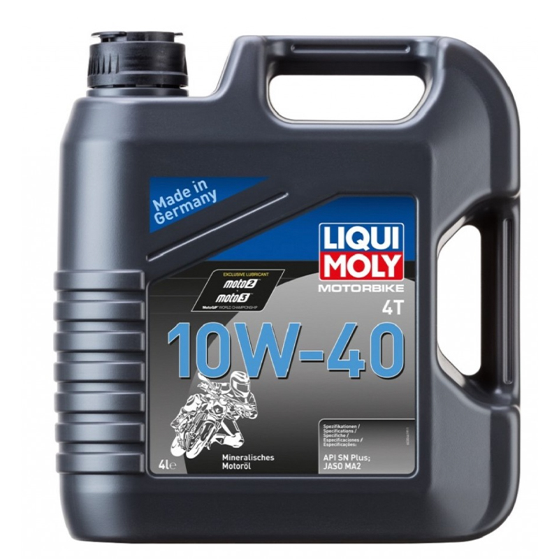 Liqui Moly Motoröl 4-Takt, 4 l, SAE 10W-40, mineralisch