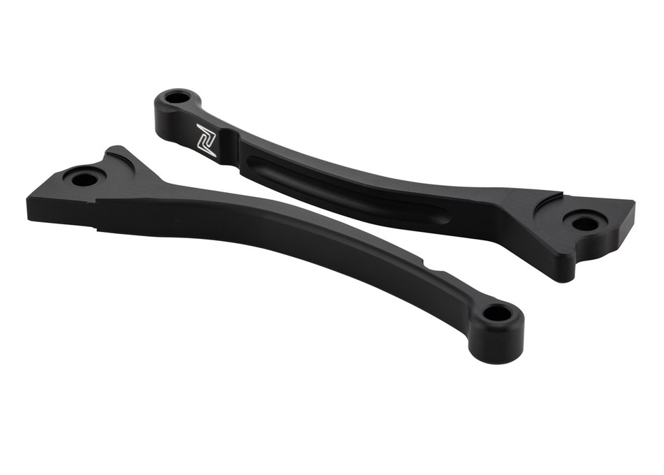 Sporthebel Set Bremse ZELIONI für Vespa, rechts und links, schwarz matt