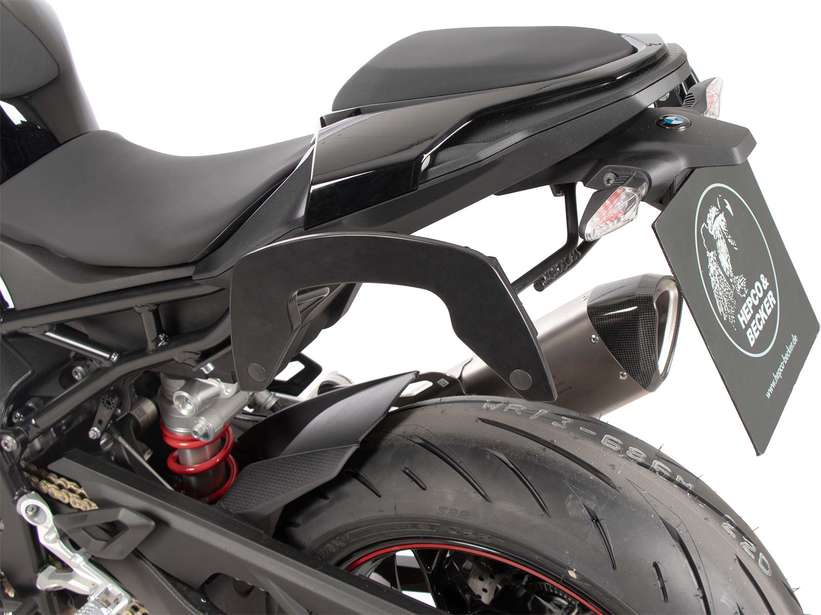 C-Bow Seitenträger schwarz für BMW S 1000 RR (23-) Hepco & Becker