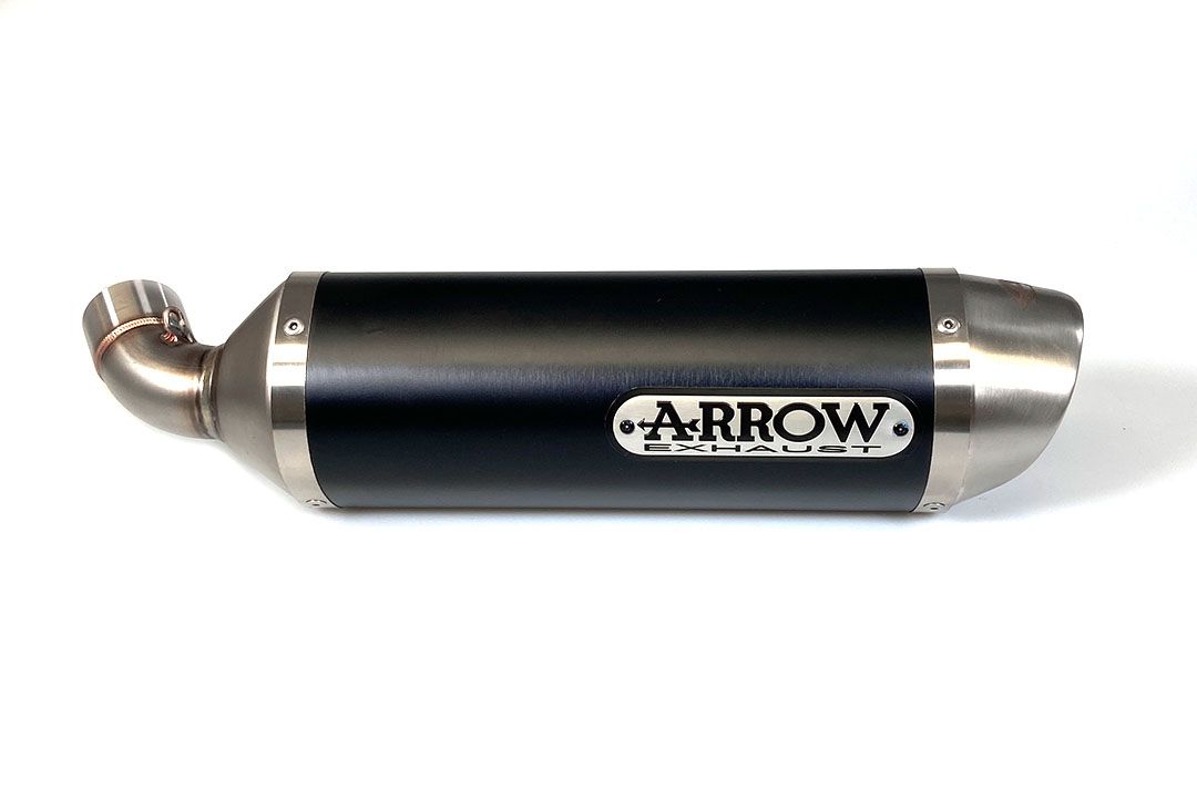ARROW Auspuff DARK STREET THUNDER für Ducati Monster 696 / 796 / 1100 2008-2014