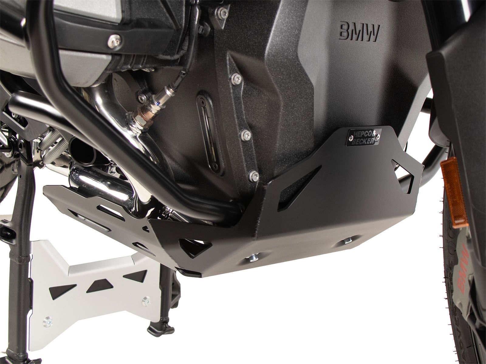 Motorschutzplatte schwarz für BMW R 1300 GS (23-) Hepco & Becker