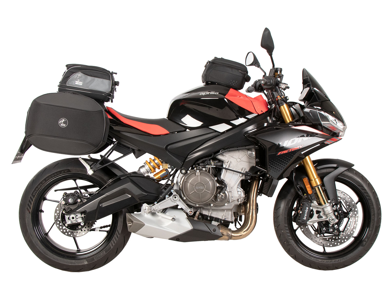 C-Bow Seitenträger schwarz für Aprilia Tuono 660 Factory (22-) Hepco & Becker