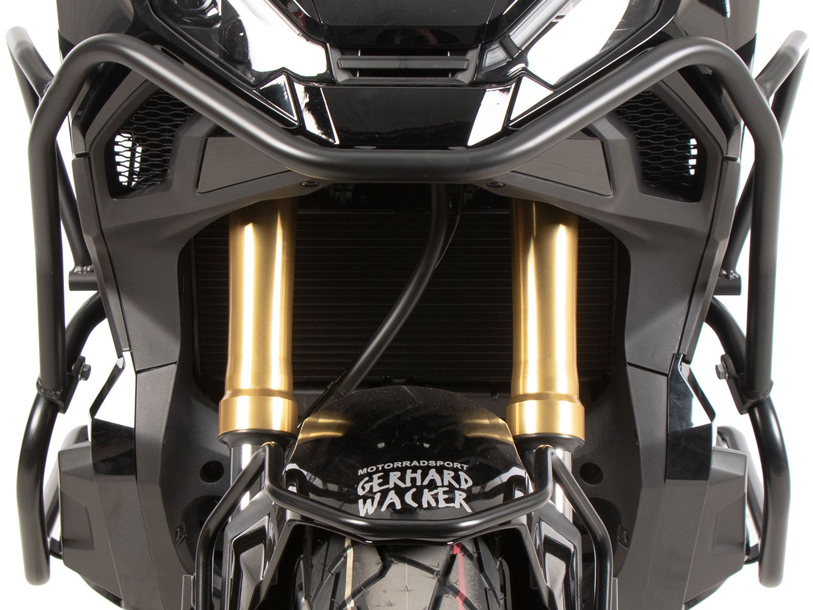 Frontschutzbügel schwarz in Kombination mit Motorschutzbügel für X-ADV 750 (25-) Hepco & Becker