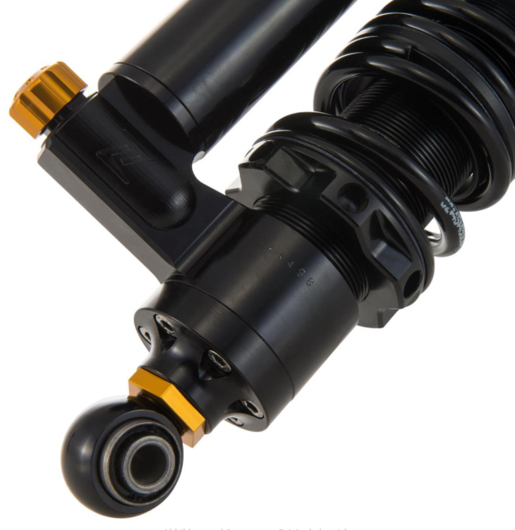 Stoßdämpfer "Black Edition", hinten für Vespa Primavera/​Sprint 125-150ccm ('14-), schwarz