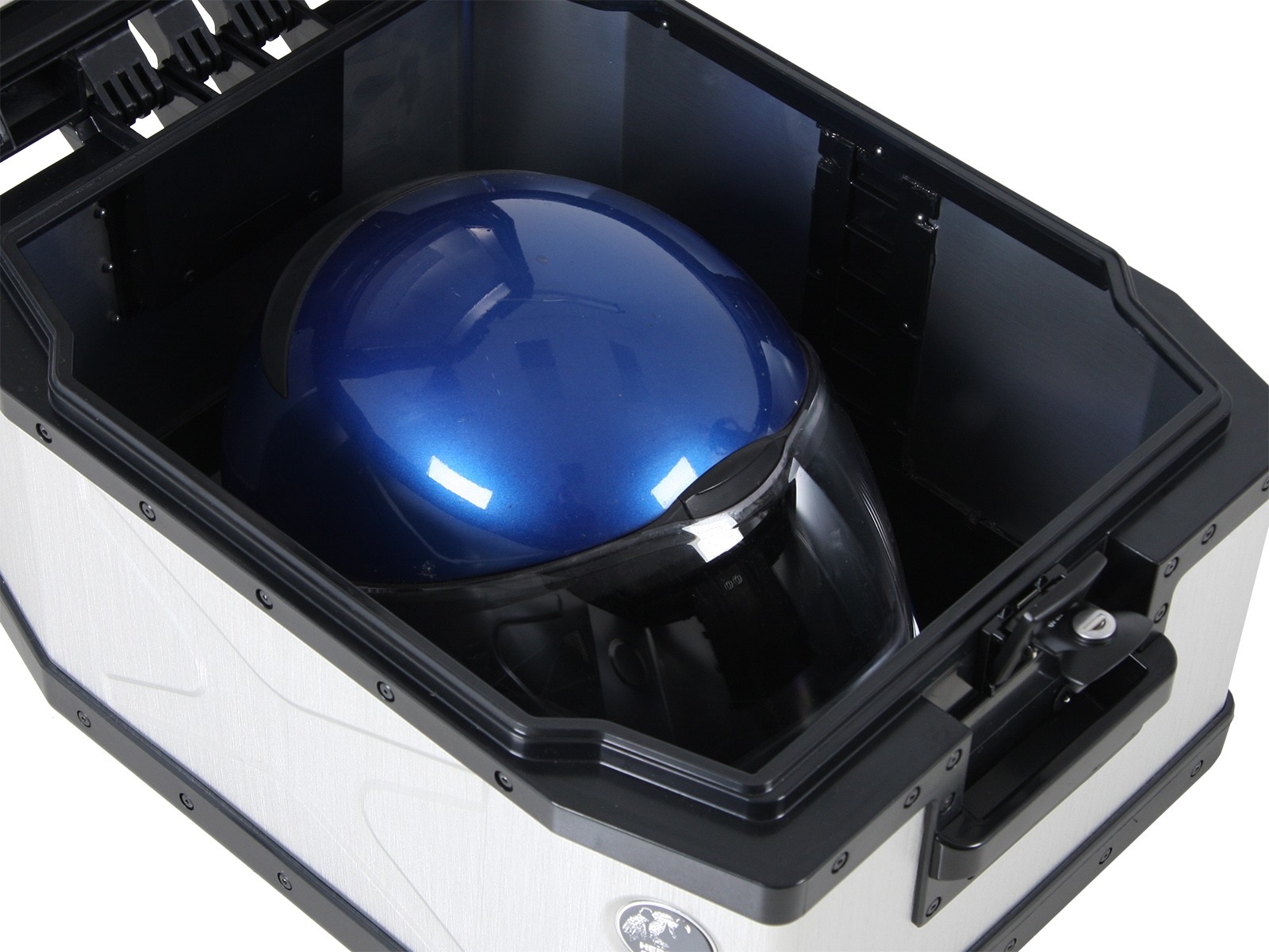 Topcase Alu Xplorer 45 silber Hepco & Becker