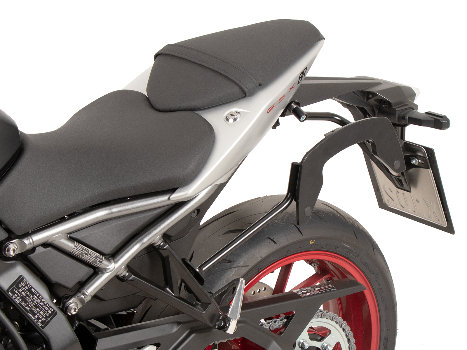 C-Bow Seitenträger schwarz für Suzuki GSX-8R (24- ) Hepco & Becker