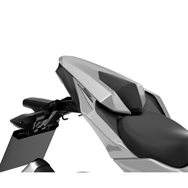 Soziussitzabdeckung "Pearl Storm Gray" (36S) für Kawasaki Ninja /Z 125