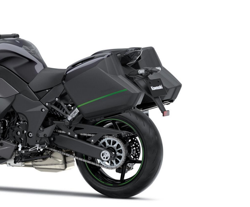 Dekorstreifen Set für Seitenkoffer 28L Original Kawasaki