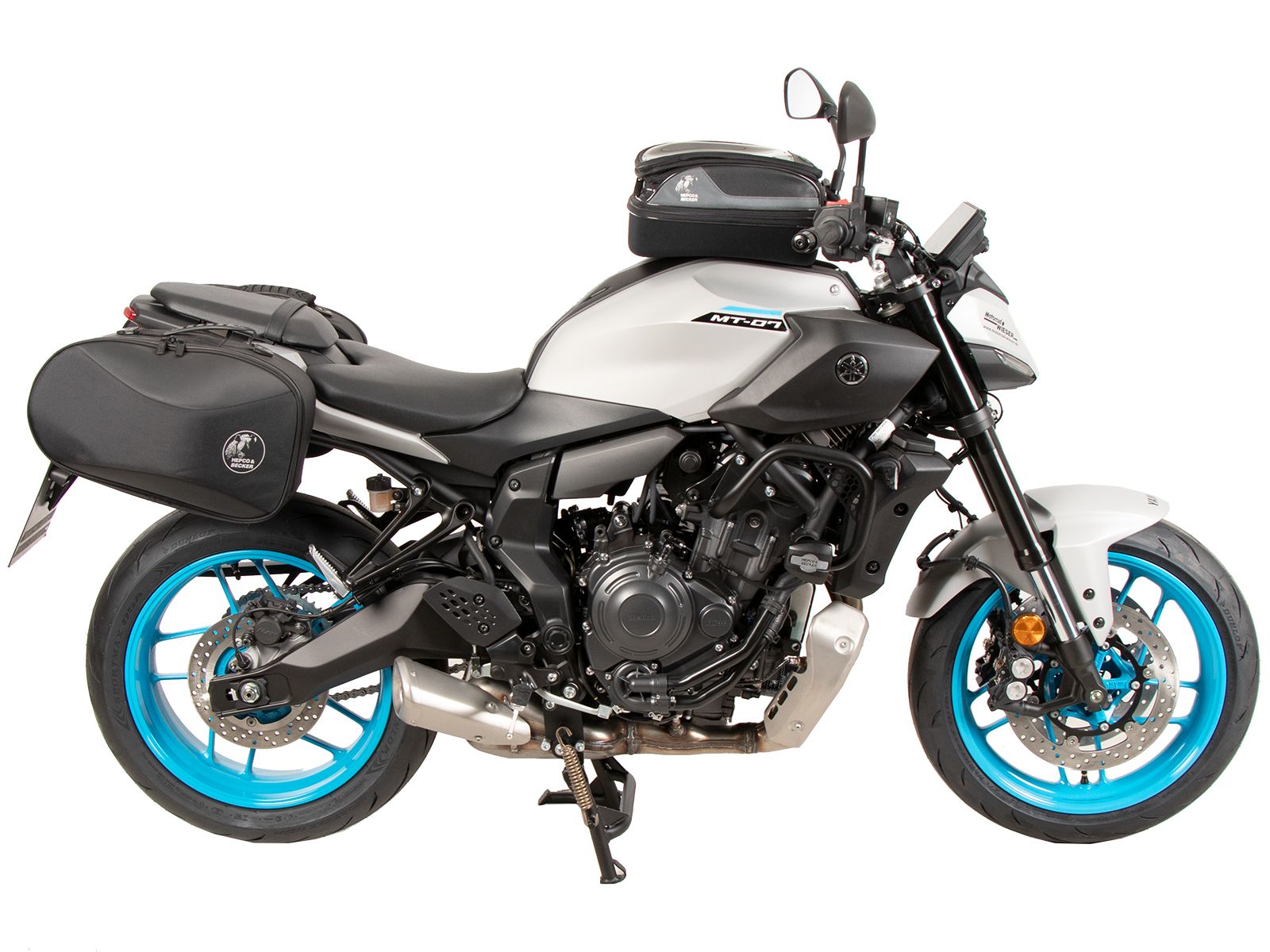 C-Bow Seitenträger schwarz für Yamaha MT-07 / Y-AMT (25- ) Hepco & Becker
