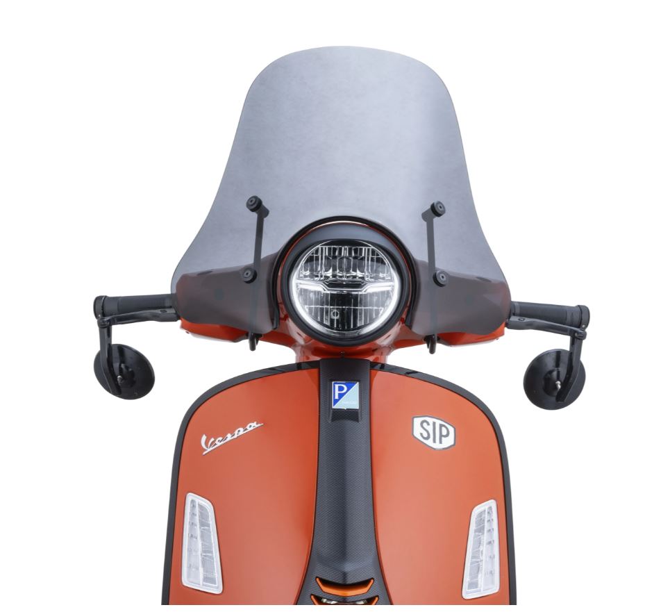 Windschild ERMAX Sportivo H 305 mm für Vespa GTS/​GTS Super (`23-), getönt