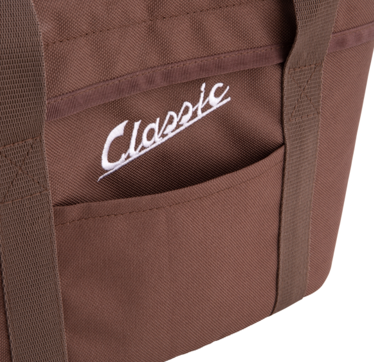 Gepäckkorb Classic für Vespa, braun