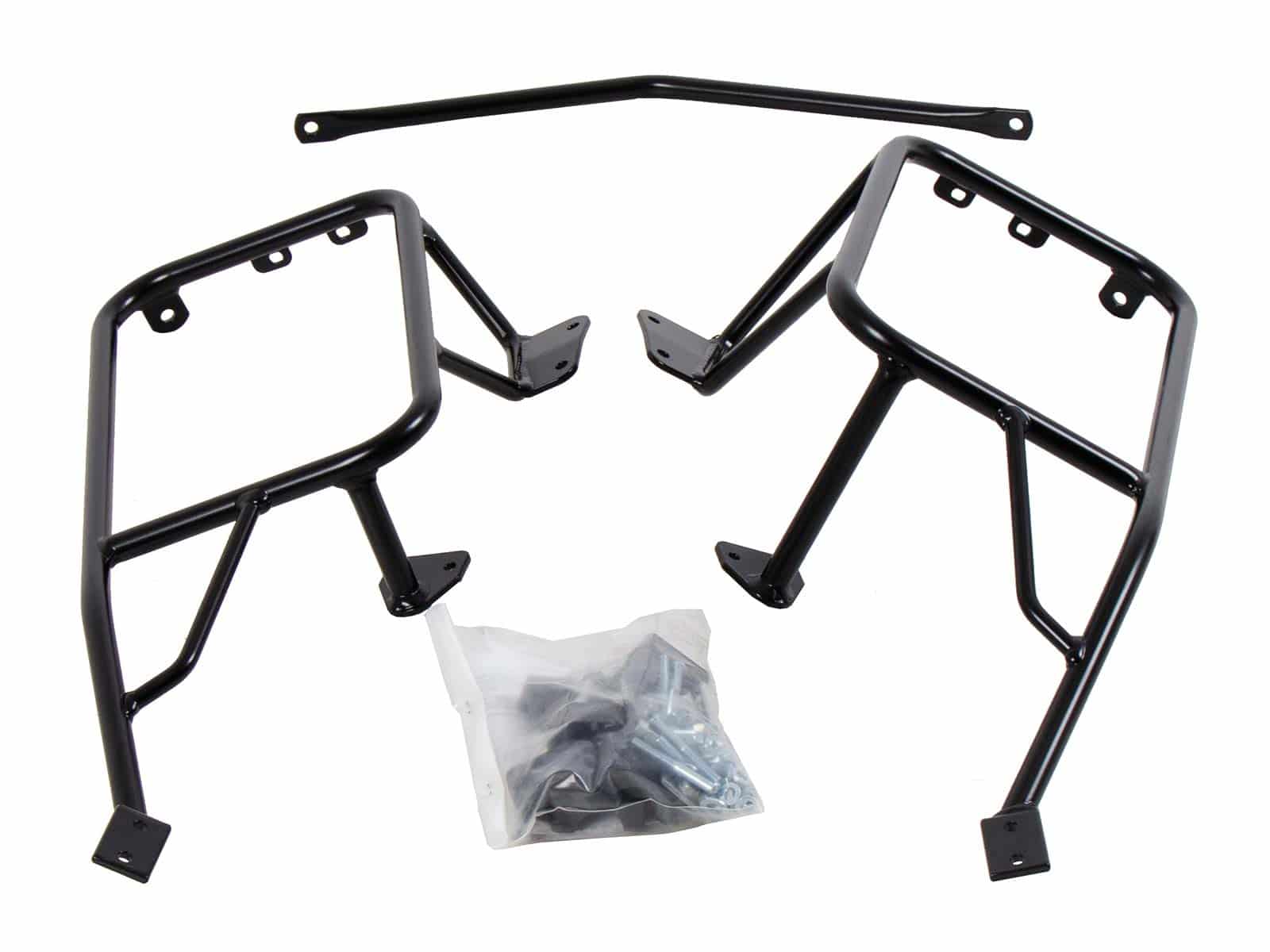 Seitenkofferträger festverschraubt schwarz für BMW R 1200 GS Adventure (06-13) Hepco & Becker