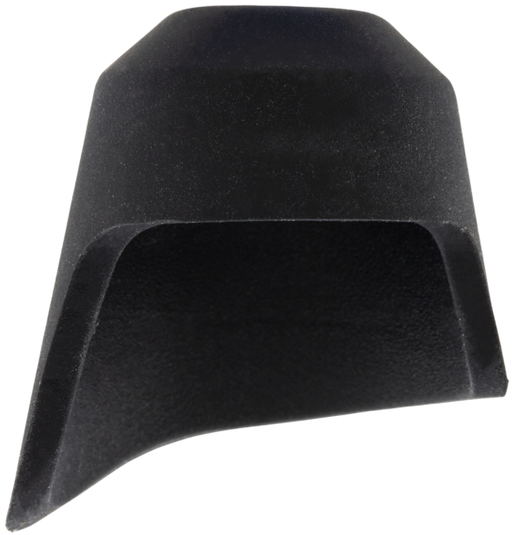 Gummi Spiegel, rechts für Vespa Primavera/​Sprint 50-150ccm 2T/​4T AC, schwarz