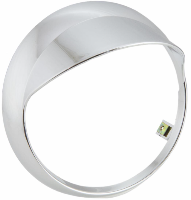 Lampenring für Vespa Primavera 50-125ccm 2T/​4T, chrom