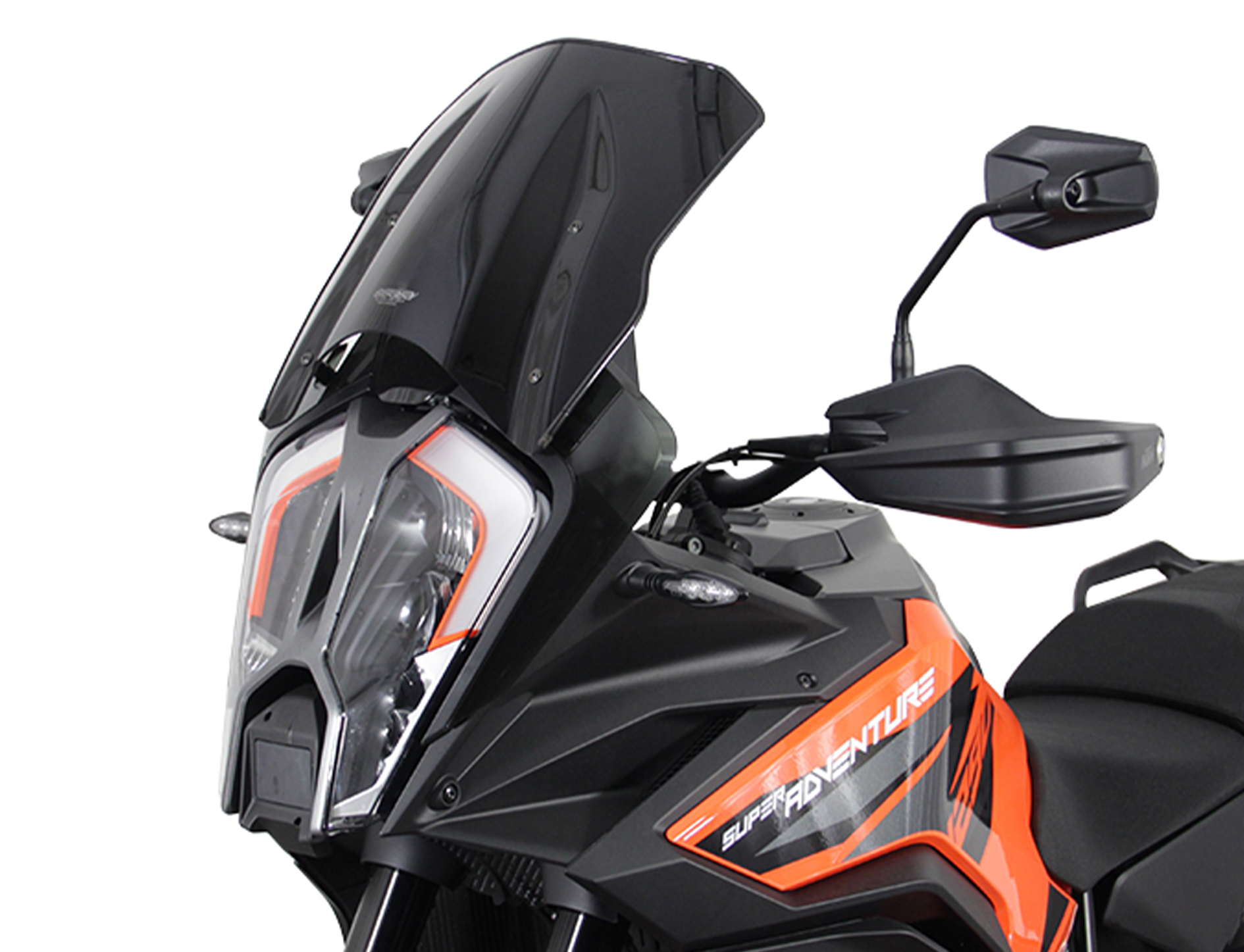 MRA Tourenscheibe "TM" schwarz für KTM Superadventure 1290 /S /R 2021-