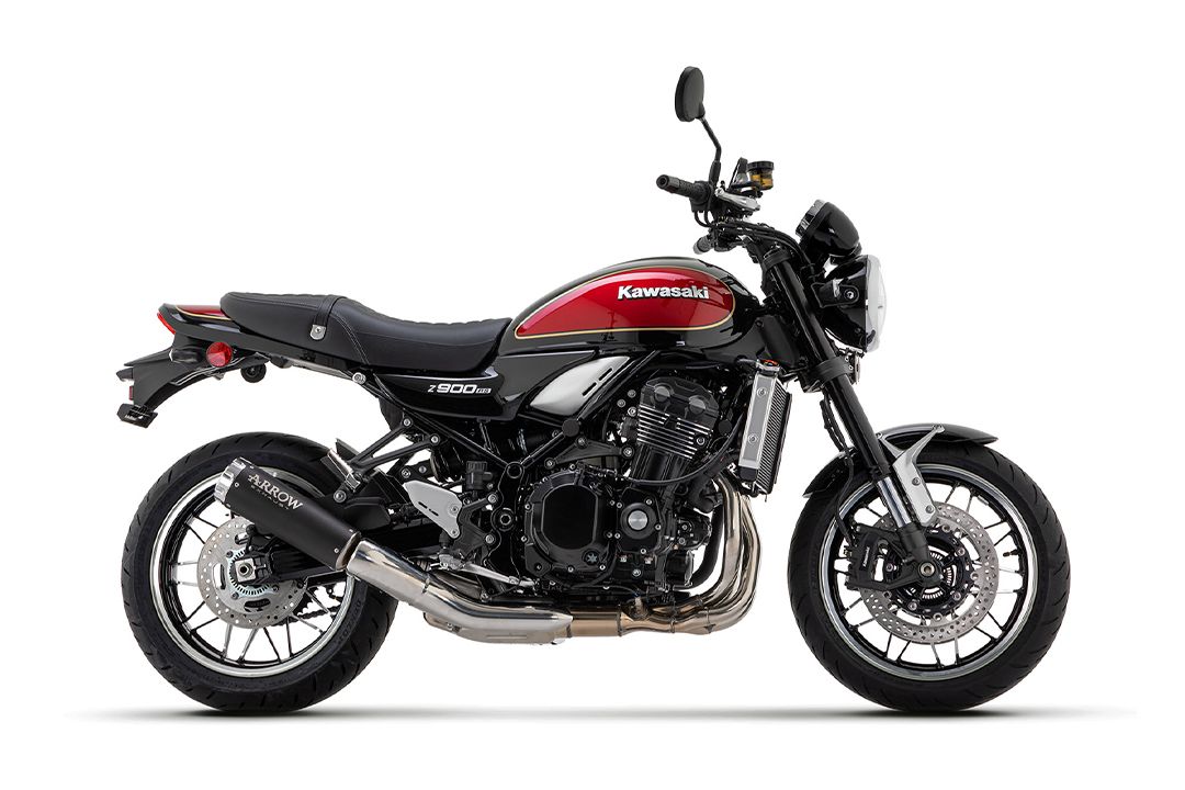ARROW Auspuff DARK REBEL für Kawasaki Z 900 RS (18-)