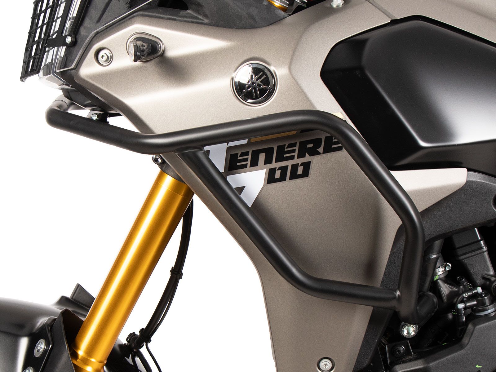 Tankschutzbügel schwarz für Yamaha Ténéré 700 (25-) Hepco & Becker