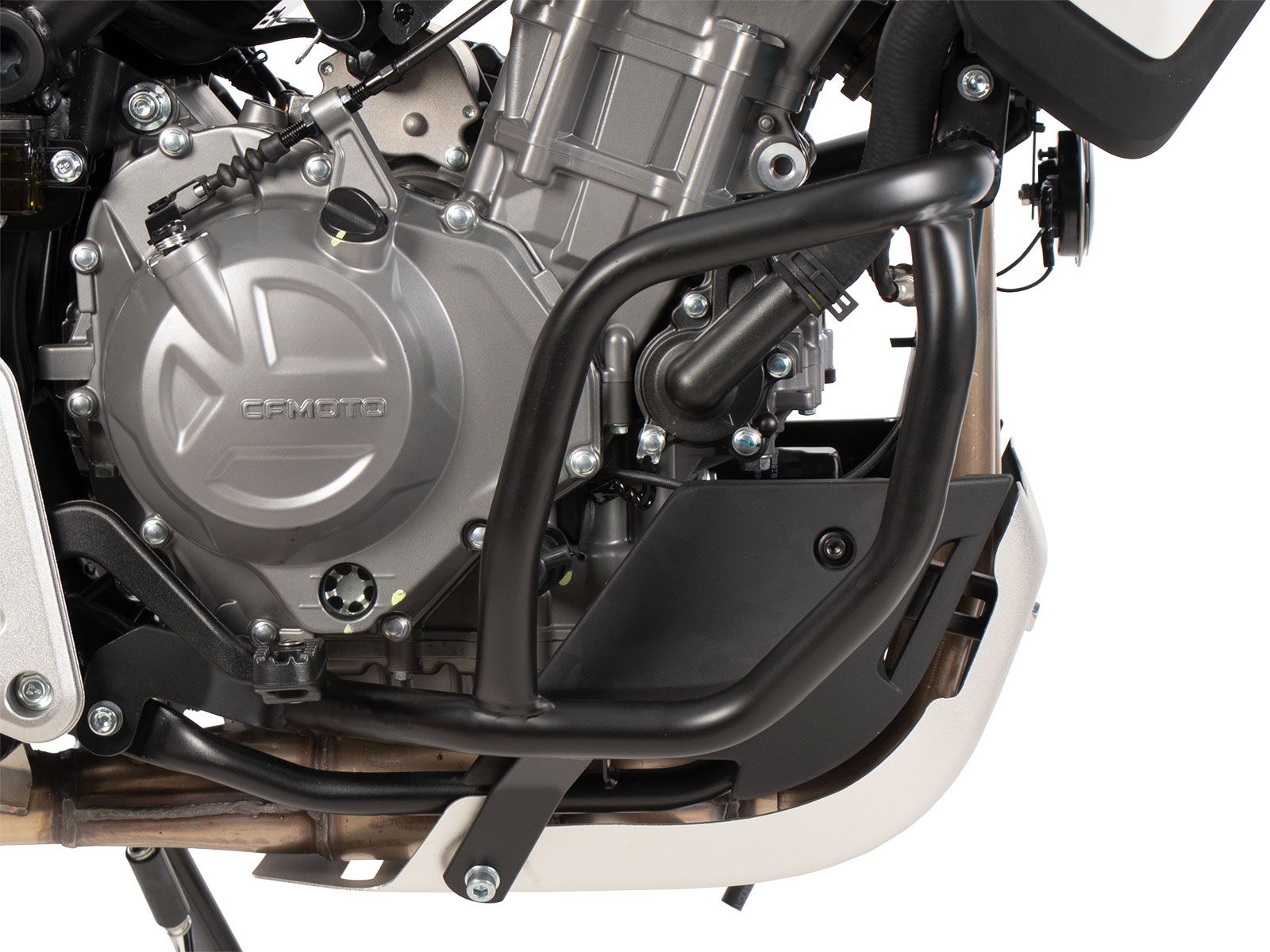 Motorschutzbügel schwarz für CFMoto 450 MT (24-) Hepco & Becker