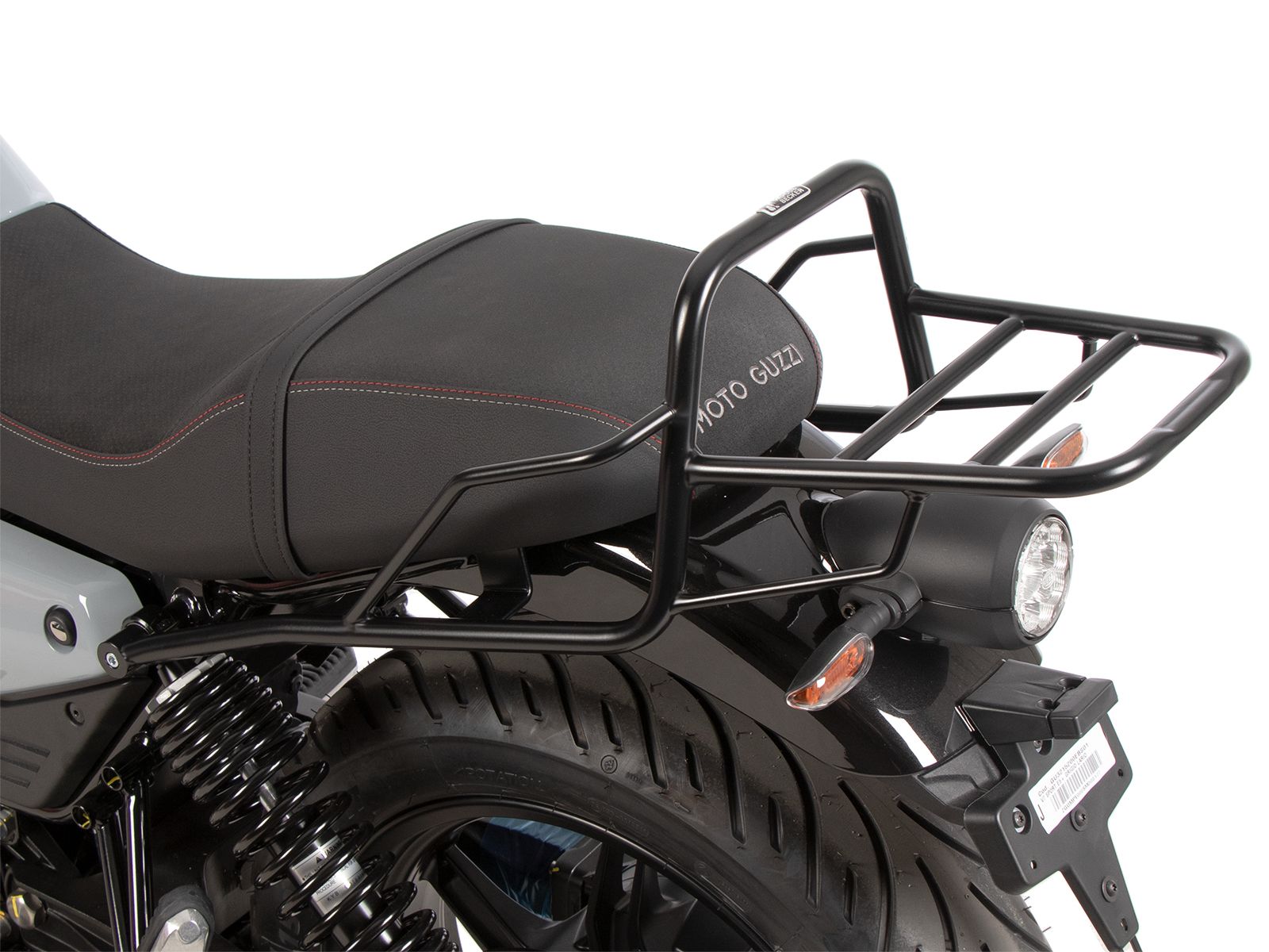 Rohrgepäckbrücke Topcase-Träger schwarz für Moto Guzzi V7 850 Sport (25-) Hepco & Becker