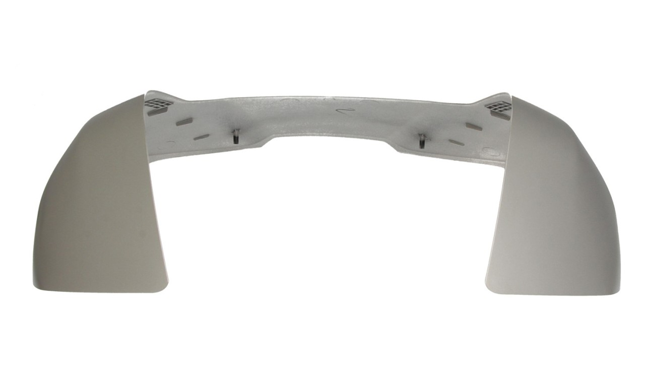 Abdeckung silber matt für Piaggio Top Case 52L