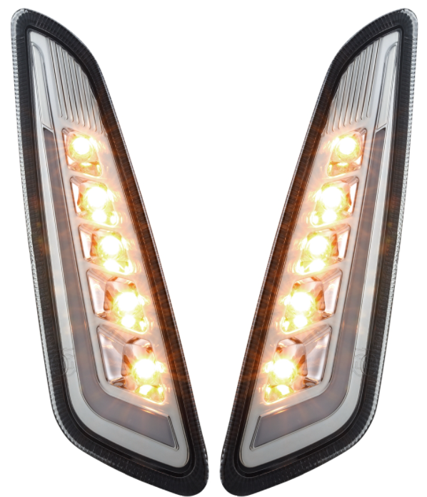 Blinker Kit vorne links/rechts für Vespa Primavera/​Sprint 50ccm 2T/​4T, getönt