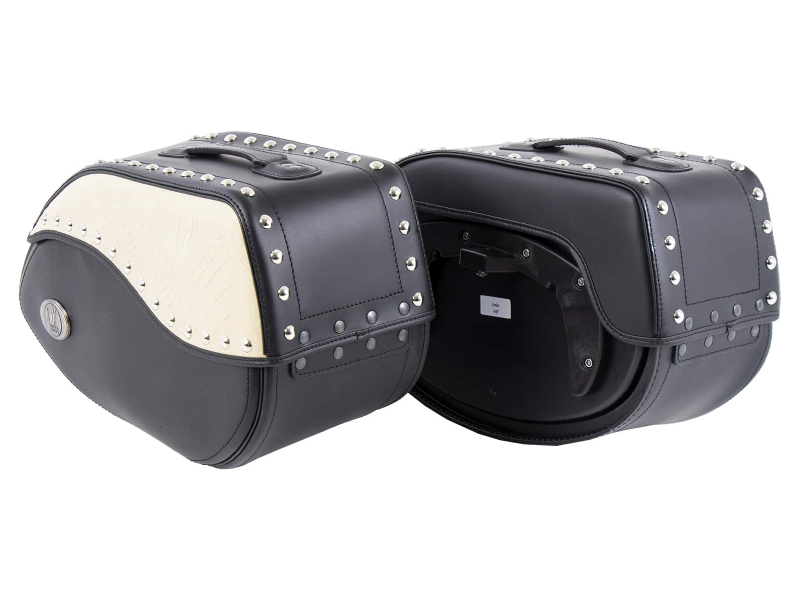 Satteltaschensatz Ivory für C-Bow Träger Hepco & Becker