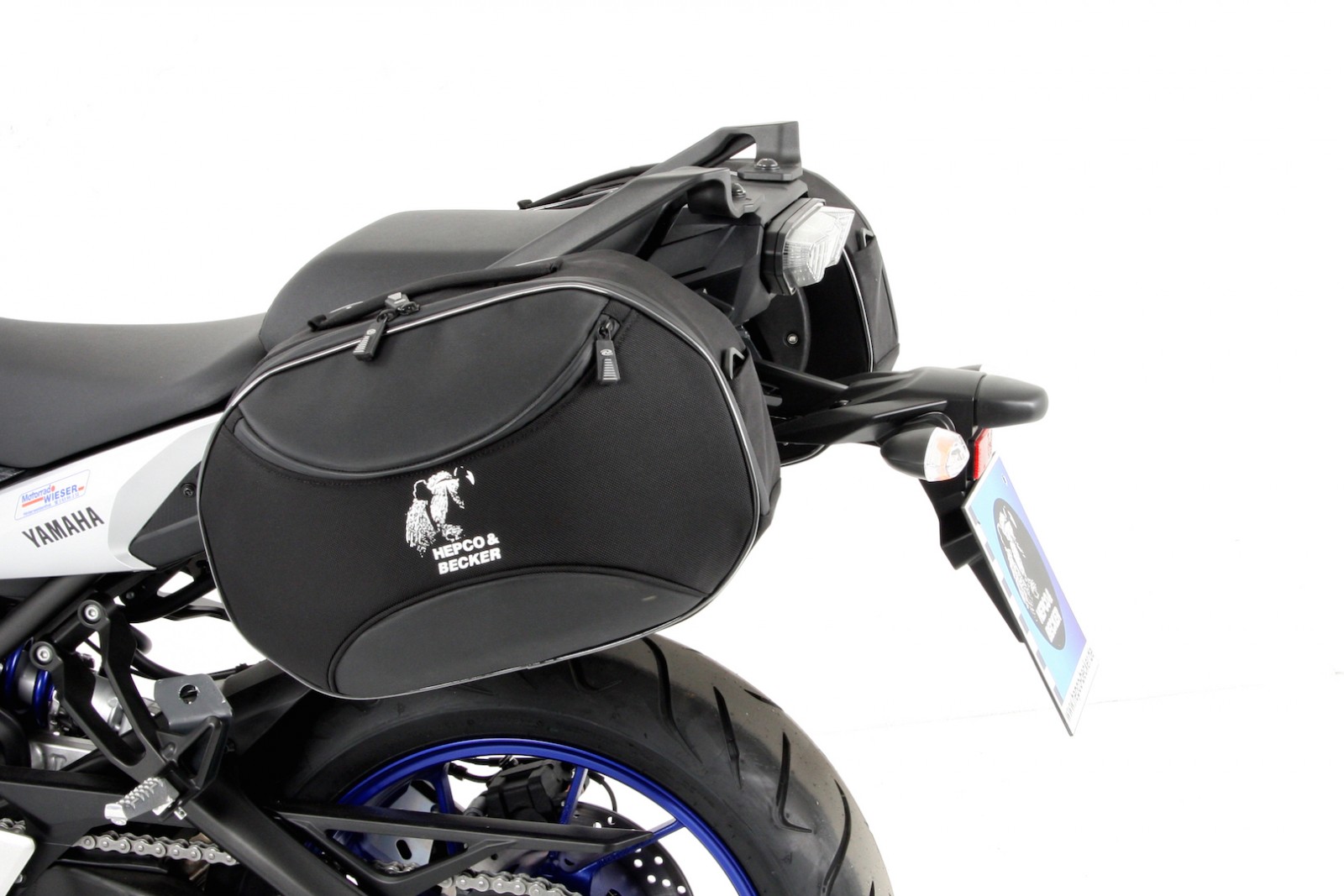 C-Bow Seitenträger anthrazit für Yamaha MT-09 Tracer ABS (Bj.15-) Hepco & Becker