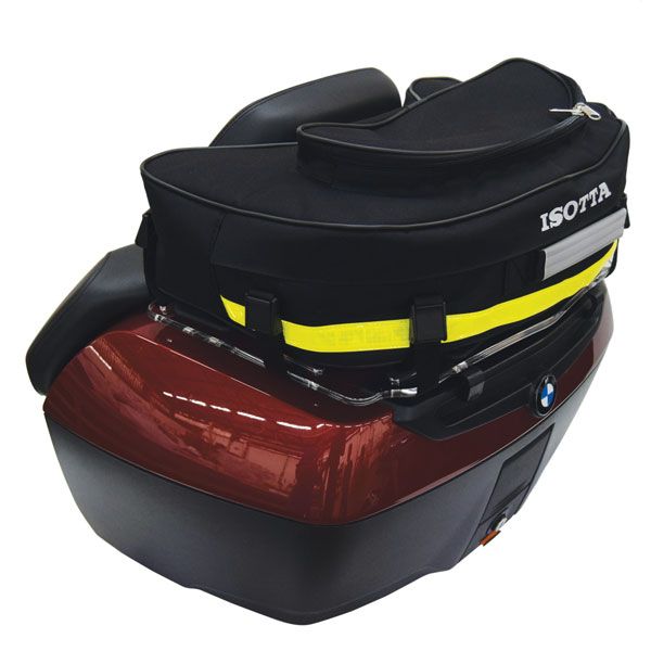 Hecktasche für Gepäckträger für Topcase BMW K 1600 GTL (10-), Cordura-Nylon, schwarz