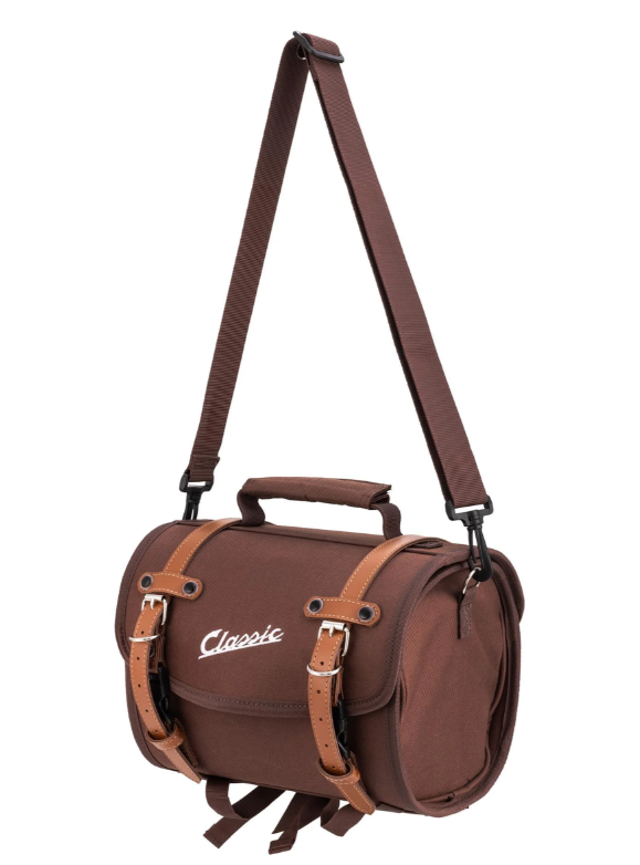 Tasche "Classic" klein für Vespa, Nylon, tobacco braun
