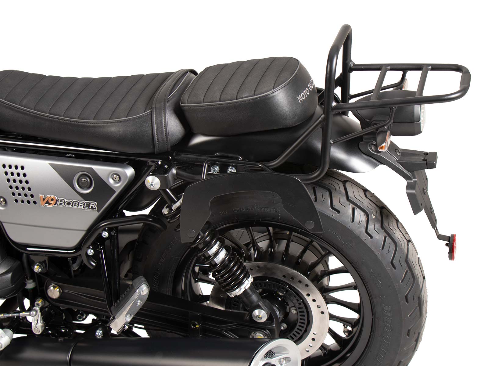 C-Bow Seitenträger schwarz für Moto Guzzi V9 Bobber/Special Edition (21-) Hepco & Becker