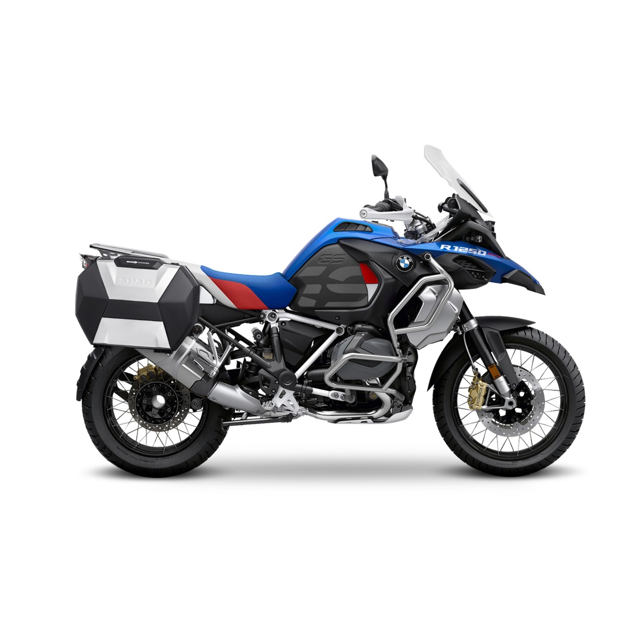 Shad Seitenkofferträger 3P System schwarz lackiert für BMW R 1200 GS / R 1250 GS / R 1250 GS Adventure