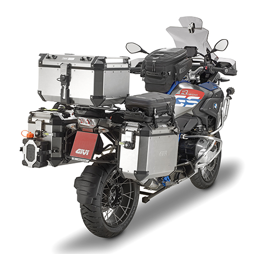 Trekker Outback 58 Liter MONOKEY Topcase-Koffer Aluminium Givi