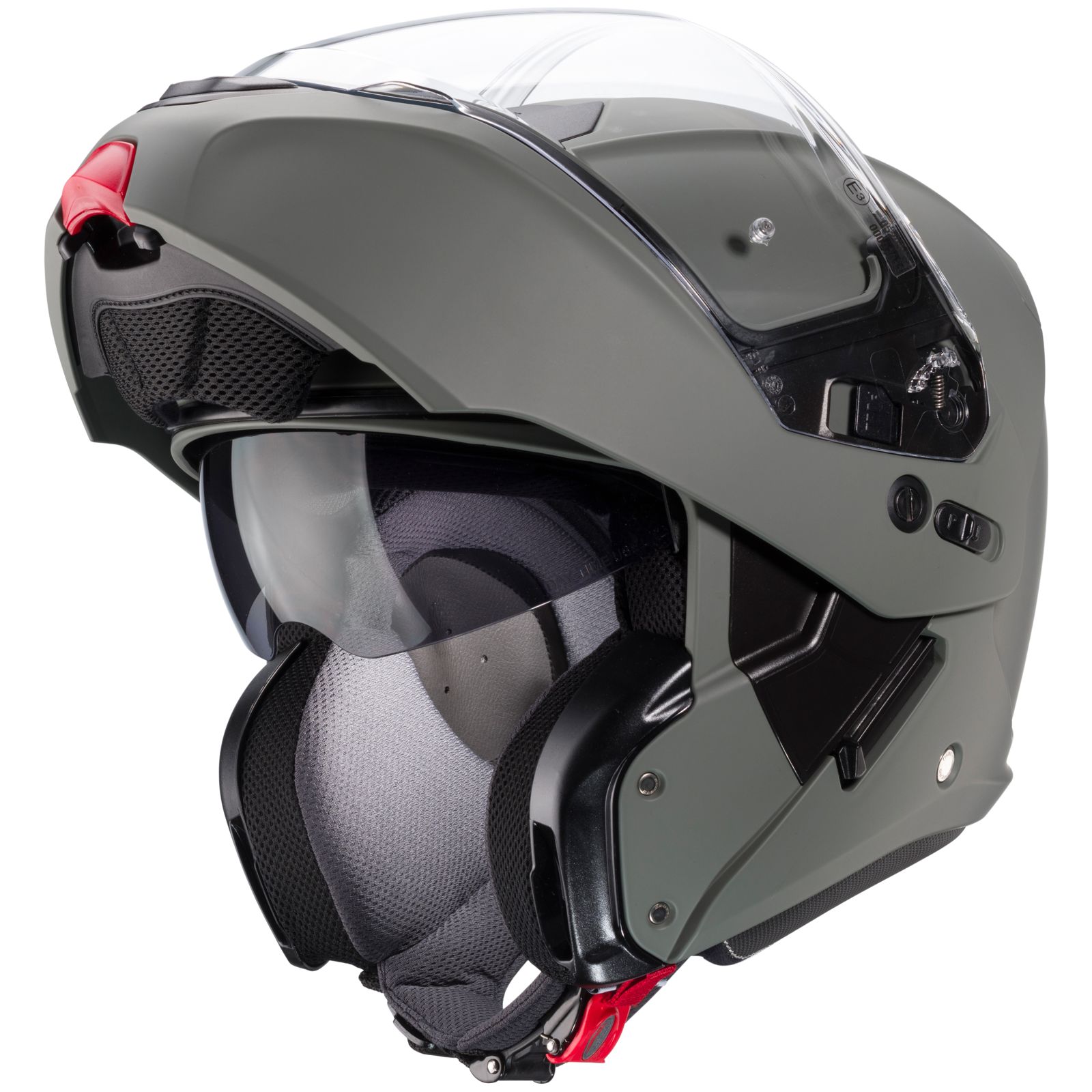 Caberg Helm Horus, matt-grau/kamo