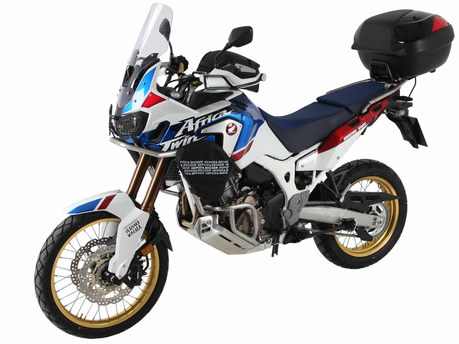 Alurack Topcaseträger schwarz für Honda CRF 1000 Africa Twin Adventure Sports /DCT (18-19)