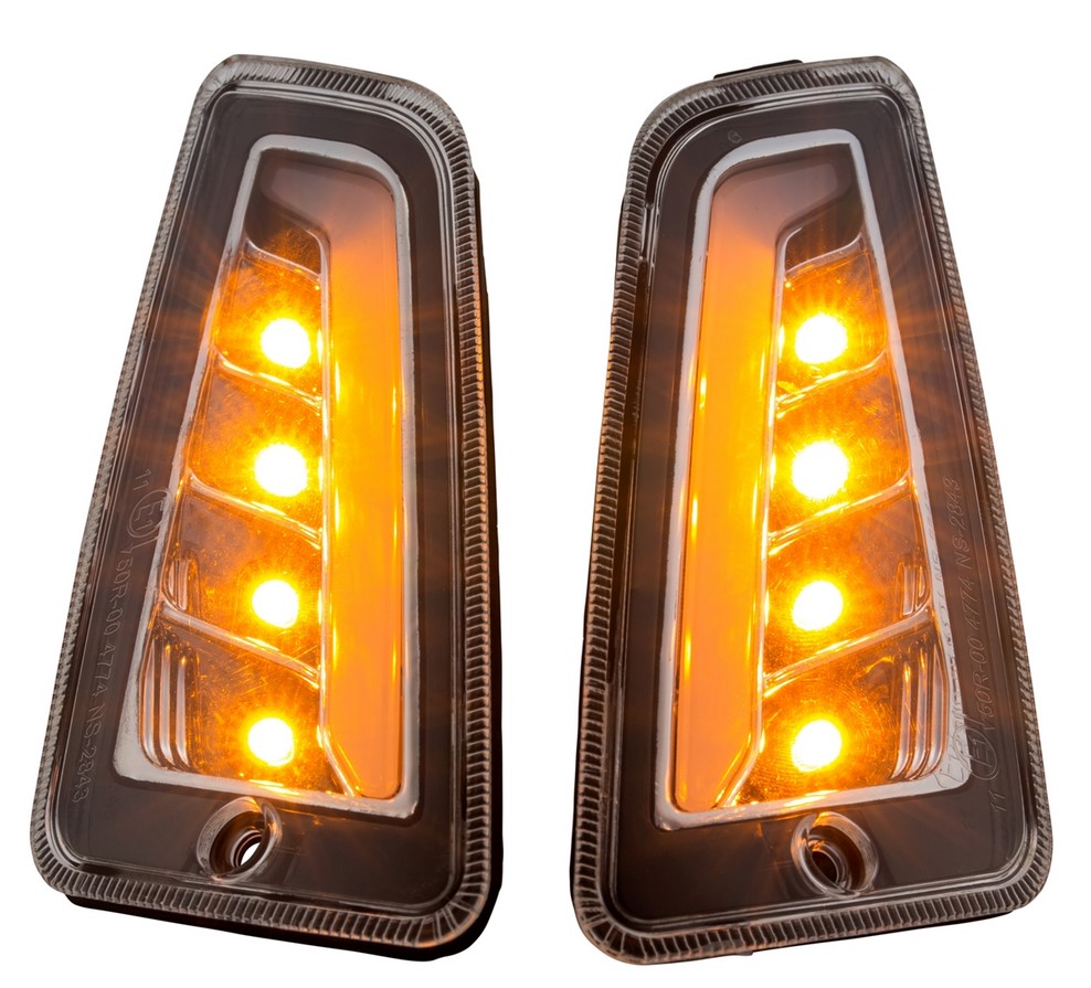 Blinker Kit vorne links/rechts für Vespa GTS/​GTS Super/​GTV 125-300ccm ('14-), klar