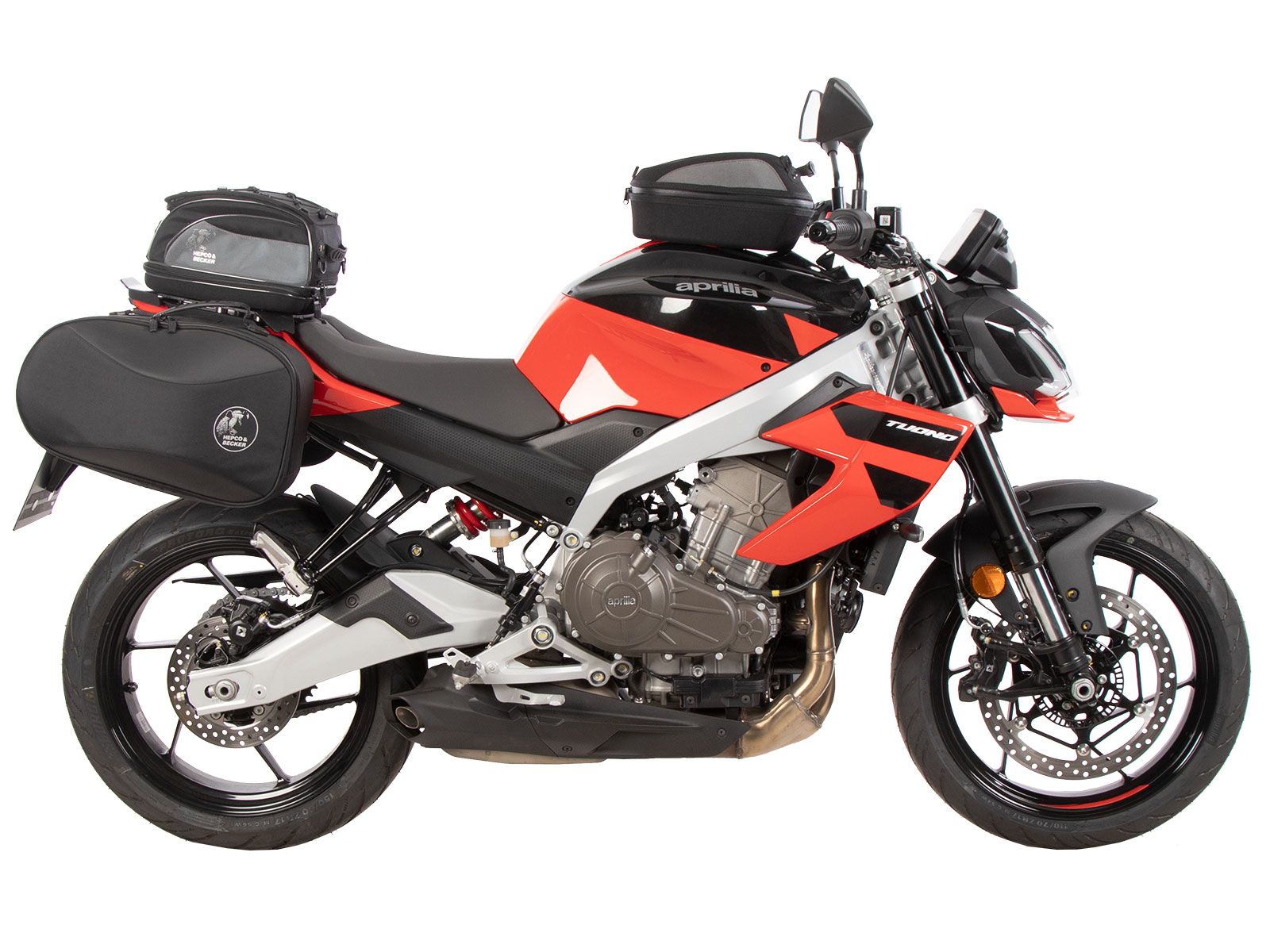 C-Bow Seitenträger schwarz für Aprilia Tuono 457 (25- ) Hepco & Becker
