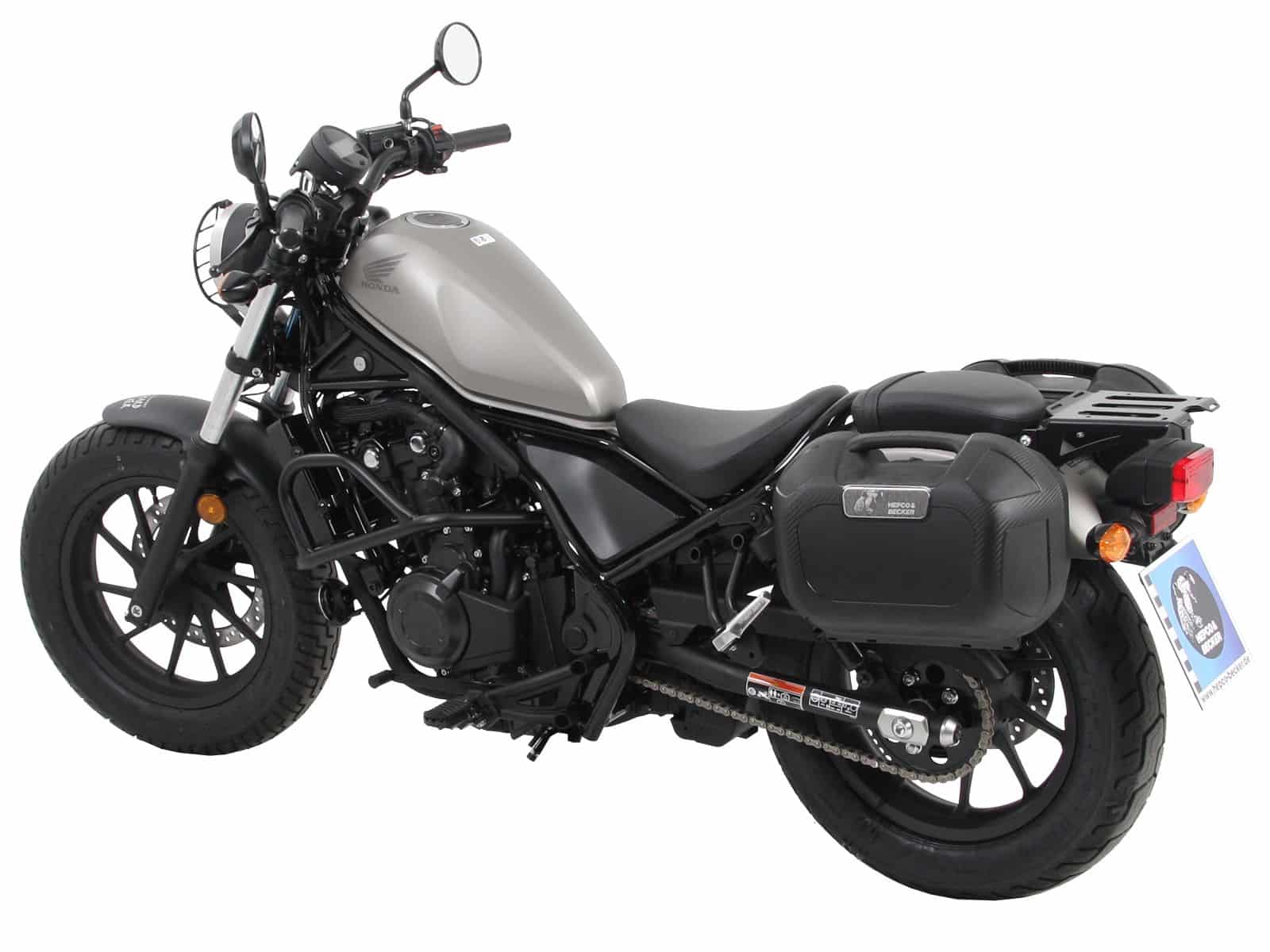 C-Bow Seitenträger schwarz für Honda CMX 500 Rebel (17-) Hepco & Becker