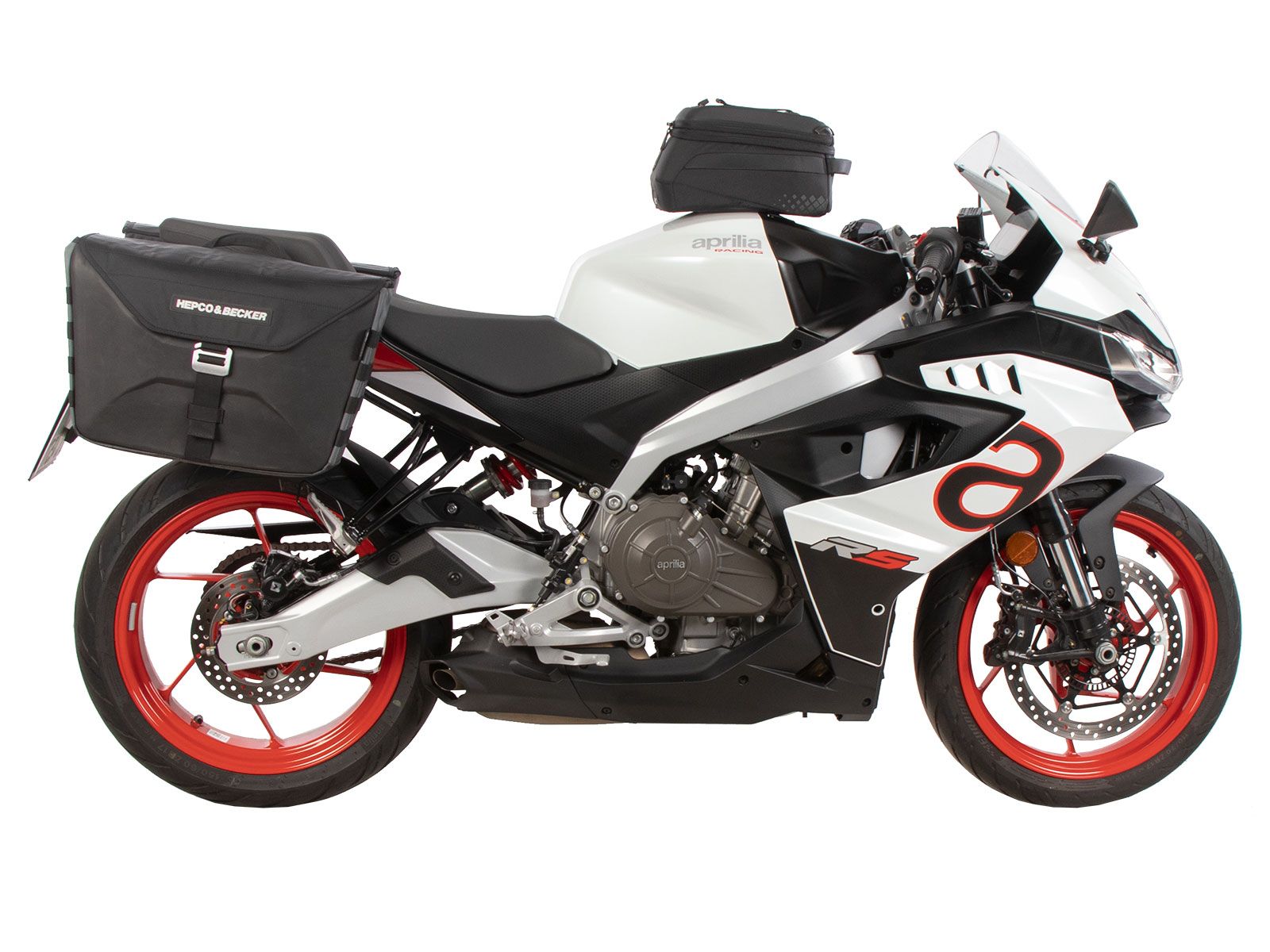 C-Bow Seitenträger schwarz für Aprilia RS 457 (24-) Hepco & Becker