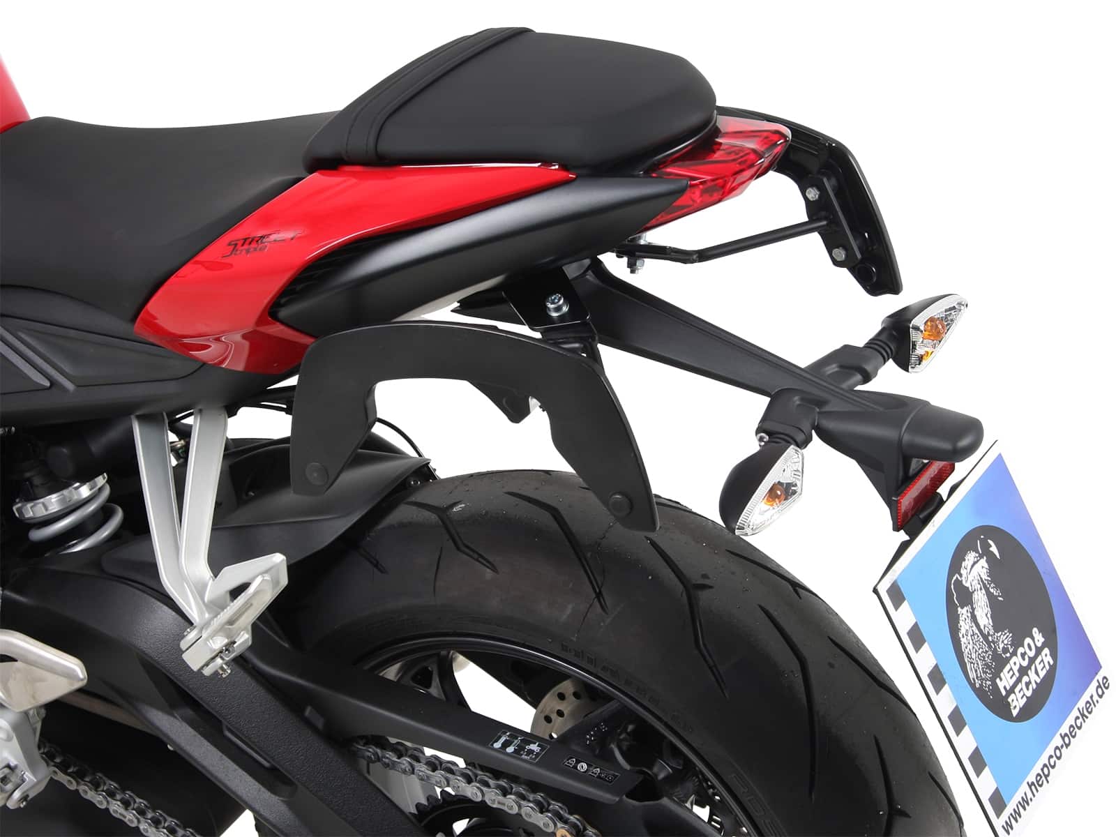 C-Bow Taschenhalter für Triumph Street Triple 765 S/R/RS (17-) Hepco & Becker