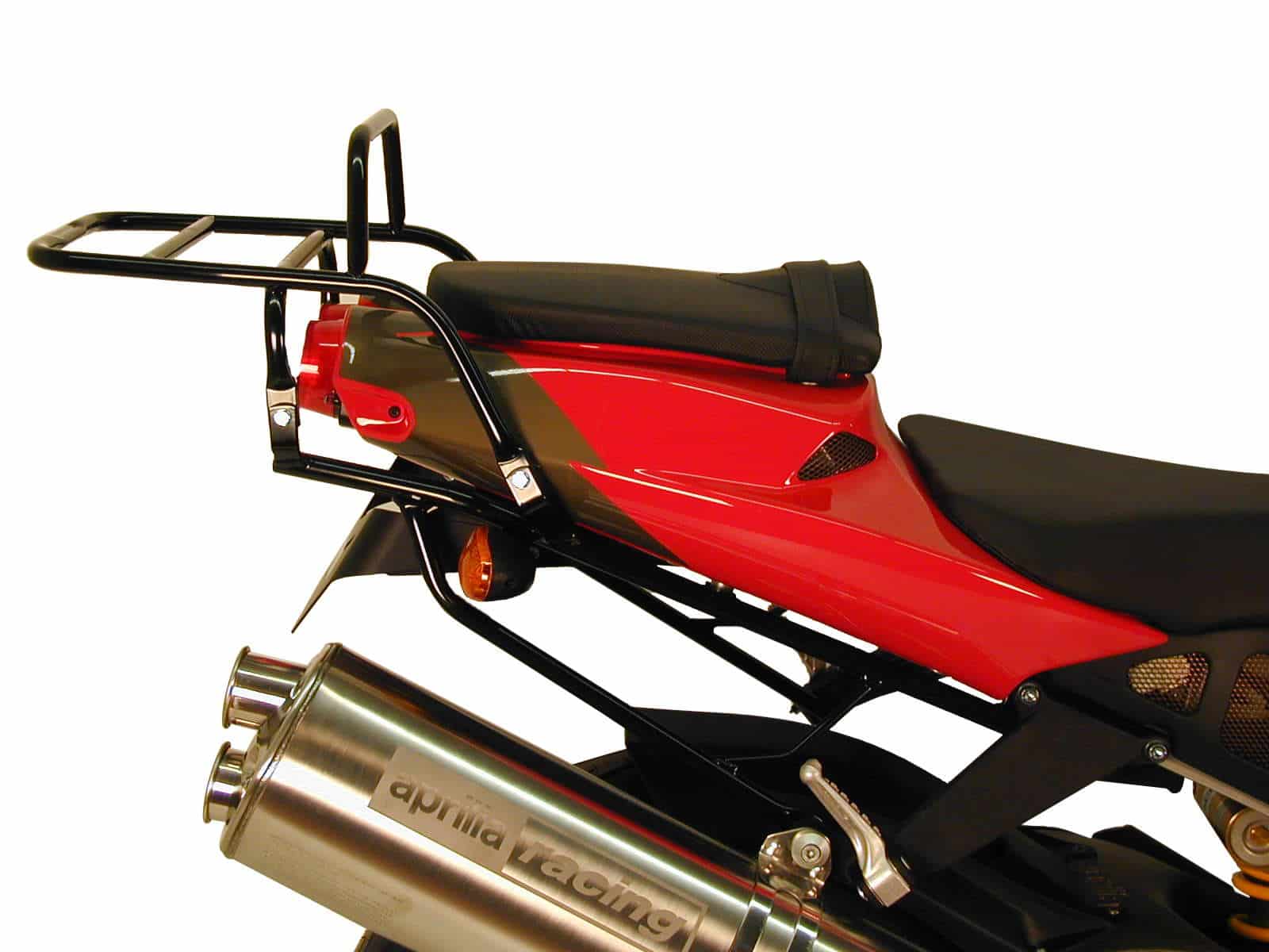 Rohrgepäckbrücke Topcase-Träger schwarz für Aprilia RSV Mille/Tuono (98-08) Hepco & Becker