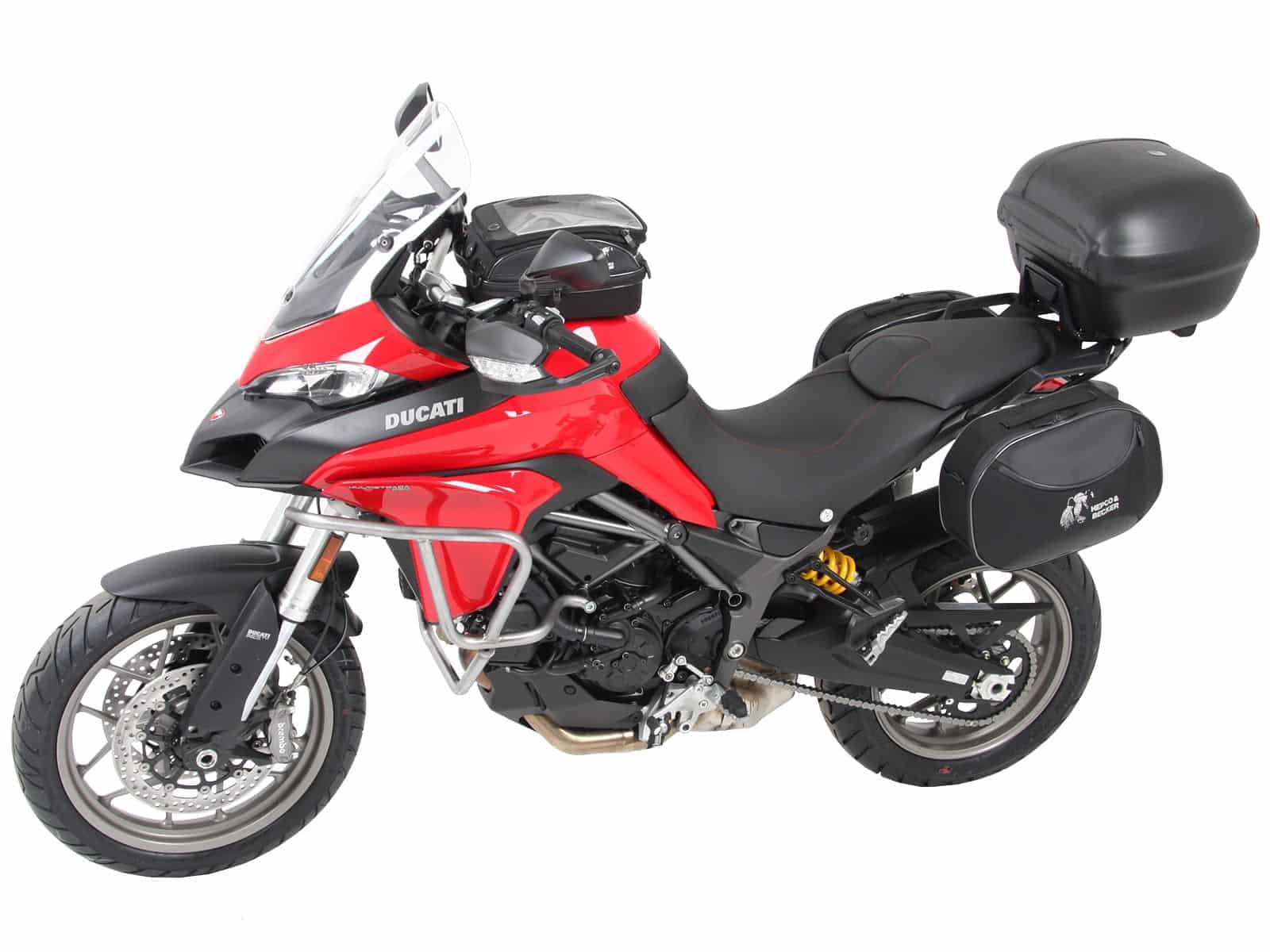 C-Bow Seitenträger schwarz für Ducati Multistrada 950 /S (17-21) Hepco & Becker