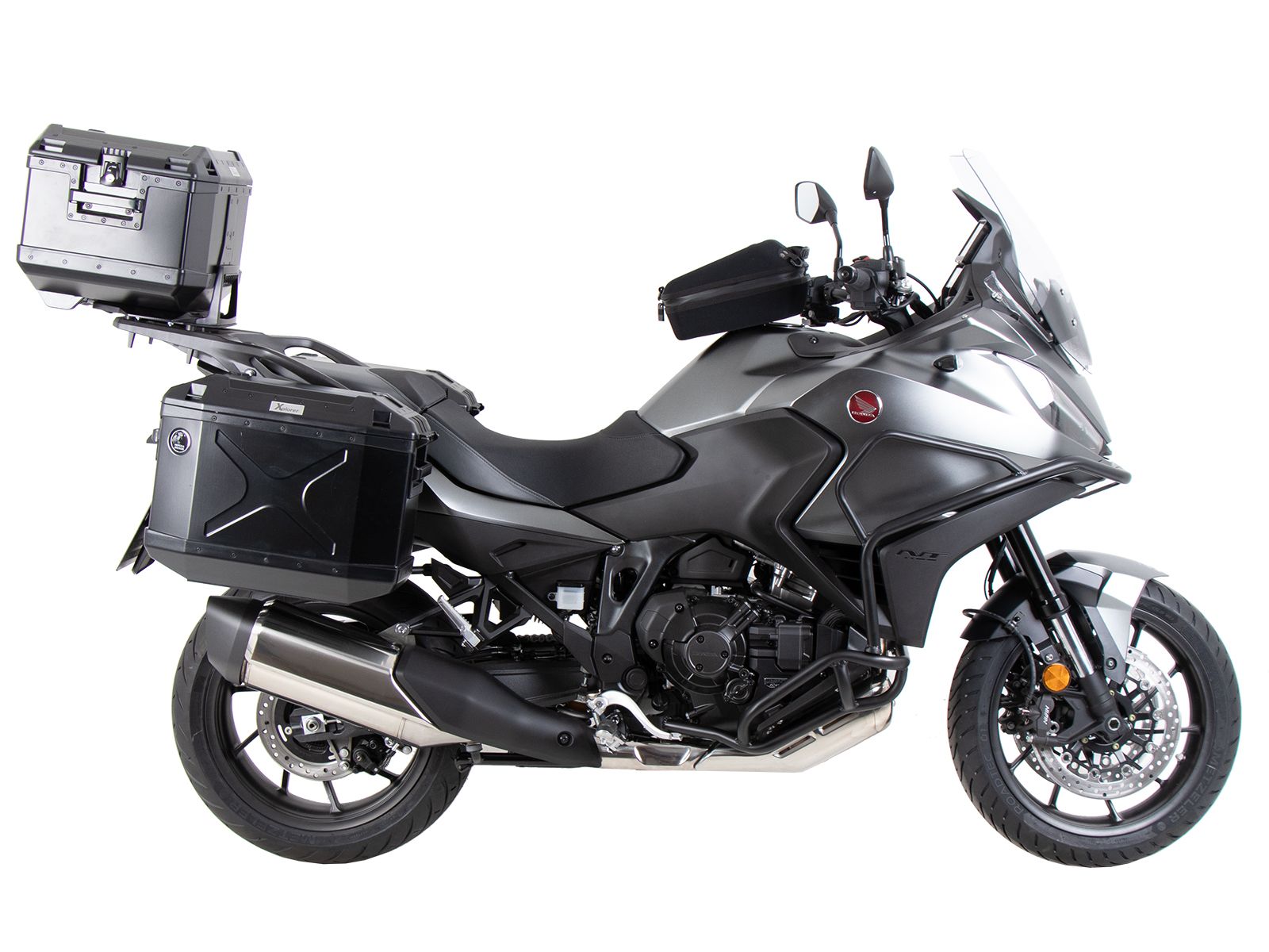 Alurack Topcaseträger für Originalgepäckbrücke für Honda NT 1100 (22-24) Hepco & Becker