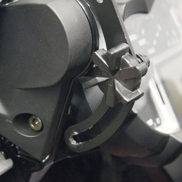 Windschildverstärkung für BMW R 1200 GS LC /Adventure LC, R 1250 GS (14-), schwarz